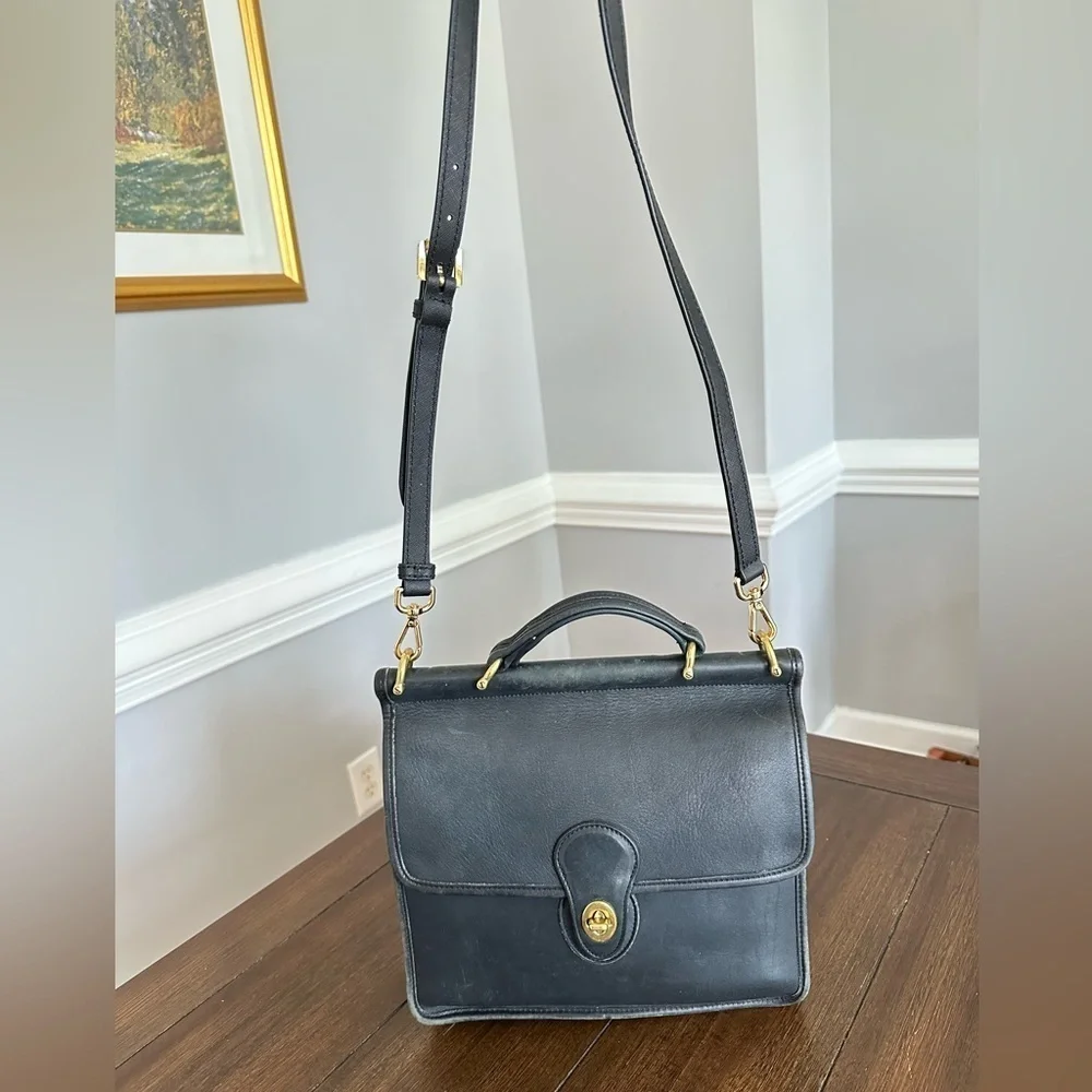 Vintage Coach Willis satchel